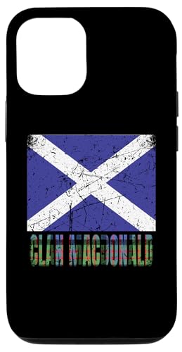 Hülle für iPhone 14 Clan McDonald Tartan Schottischer Familienname Scotland von Mrpotts73 Schottischer Löwe