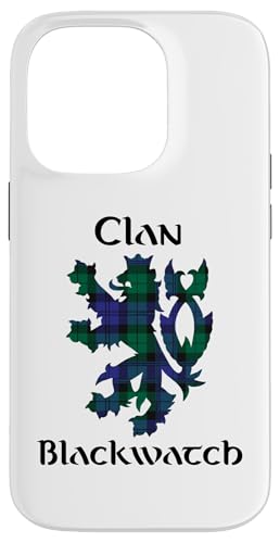 Hülle für iPhone 14 Pro Clan Blackwatch Tartan schottischer Familienname Scotland von Mrpotts73 Schottischer Löwe