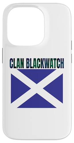 Hülle für iPhone 14 Pro Clan Blackwatch Tartan schottischer Familienname Scotland von Mrpotts73 Schottischer Löwe