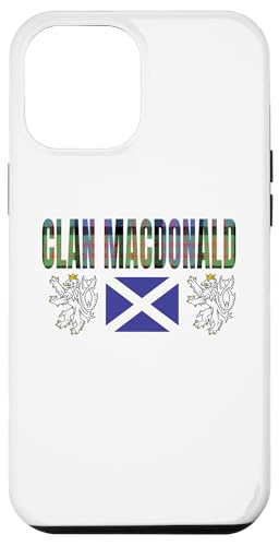 Hülle für iPhone 15 Pro Max Clan McDonald Tartan Schottischer Familienname Scotland von Mrpotts73 Schottischer Löwe