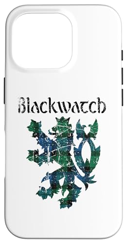 Hülle für iPhone 16 Pro Clan Blackwatch Tartan schottischer Familienname Scotland von Mrpotts73 Schottischer Löwe