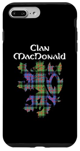 Hülle für iPhone 7 Plus/8 Plus Clan McDonald Tartan Schottischer Familienname Scotland von Mrpotts73 Schottischer Löwe