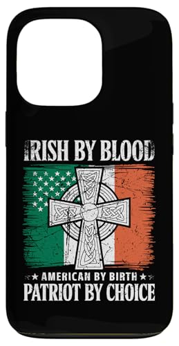 Hülle für iPhone 13 Pro Ire von Blut, gebürtiger Amerikaner, Patriot aus eigener von Mrpotts73 St. Paddy's Day