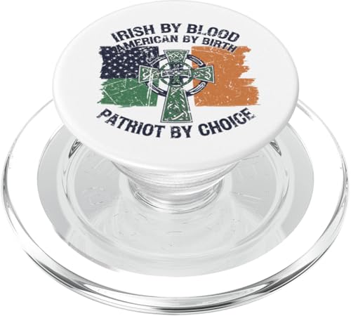 Ire von Blut, gebürtiger Amerikaner, Patriot aus eigener PopSockets PopGrip für MagSafe von Mrpotts73 St. Paddy's Day