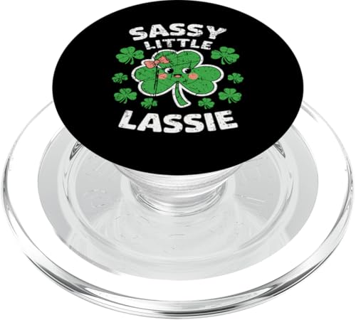 St. Patrick's Day Süßes irisches freches kleines Mädchen für PopSockets PopGrip für MagSafe von Mrpotts73 St. Paddy's Day