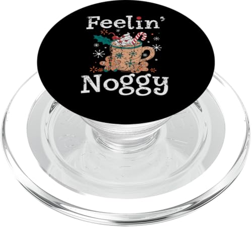 Feelin' Noggy Holiday Eggnog Lustiges PopSockets PopGrip für MagSafe von Mrpotts73 Weihnachten