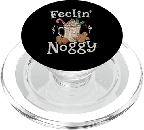 Feelin' Noggy Holiday Eggnog Lustiges PopSockets PopGrip für MagSafe von Mrpotts73 Weihnachten