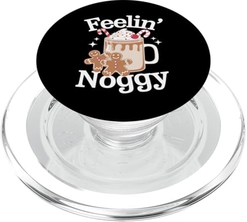 Feelin' Noggy Holiday Eggnog Lustiges PopSockets PopGrip für MagSafe von Mrpotts73 Weihnachten