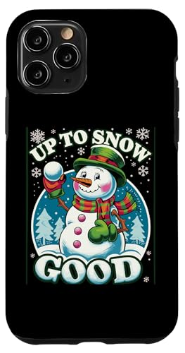 Hülle für iPhone 11 Pro Bis zu Schnee, guter lustiger Schneemann, hässlicher von Mrpotts73 Weihnachten