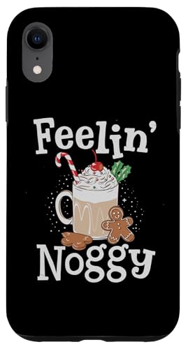 Hülle für iPhone XR Feelin' Noggy Holiday Eggnog Lustiges von Mrpotts73 Weihnachten