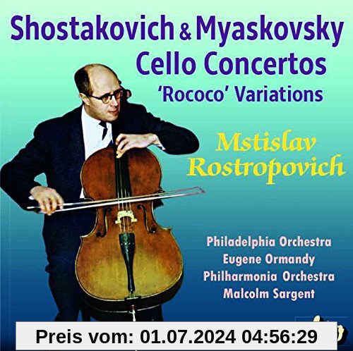 Cello-Konzert 1 / Cello-Konzert / Rokoko-Variationen von Mstislav Rostropowitsch
