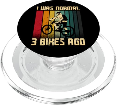 Enduro MTB Mountainbike Reiten Downhill Vintage Retro I Was PopSockets PopGrip für MagSafe von Mtb Mountain Bike Riding Biking Cycling Biker DA0