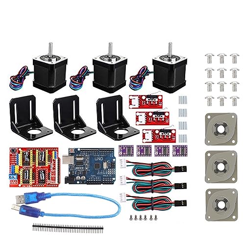 Mtlavishness 3D-Drucker-CNC-Kit für 3 Stoßdämpfer, 3D-Drucker-Zubehör von Mtlavishness