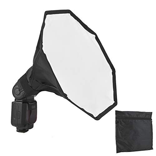 Mtlavishness Softbox Softbox Diffusor 30 cm 30,0 × 28,0 cm 0×3. 0 30 cm tragbarer Softbox-Diffusor für Blitzgerät, Rutschfester Streifen, stark und robust von Mtlavishness