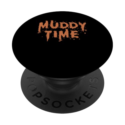 Muddy Time Mud Running Mud Runner PopSockets mit austauschbarem PopGrip von Mud Run Designs Idee Hindernislauf