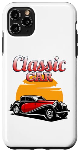 Hülle für iPhone 11 Pro Max Classic Car Streetwear | Beste Auto-Antiquitäten-Liebhaber Geschenkidee von Mugambo Streetwear Fashion Design for Gift Ideas