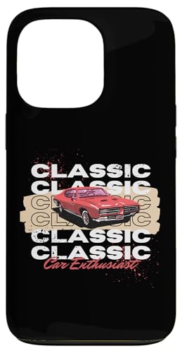 Hülle für iPhone 13 Pro Classic Car Streetwear | Beste Auto-Antiquitäten-Liebhaber Geschenkidee von Mugambo Streetwear Fashion Design for Gift Ideas