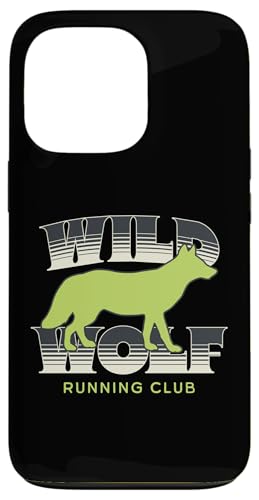 Hülle für iPhone 13 Pro Tierliebhaber Streetwear | Wild Wolf Running Club Geschenkideen von Mugambo Streetwear Fashion Design for Gift Ideas