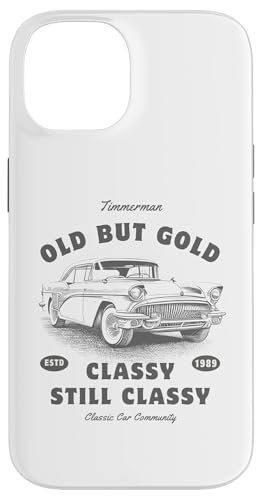 Hülle für iPhone 14 Classic Car Streetwear | Beste Auto-Antiquitäten-Liebhaber Geschenkidee von Mugambo Streetwear Fashion Design for Gift Ideas