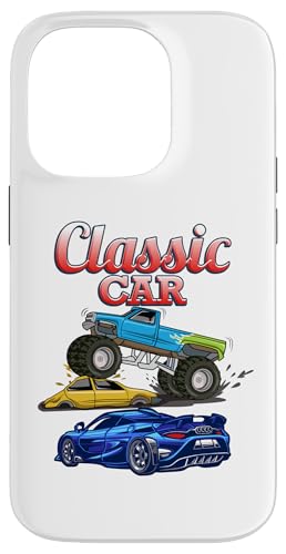 Hülle für iPhone 14 Pro Classic Car Streetwear | Beste Auto-Antiquitäten-Liebhaber Geschenkidee von Mugambo Streetwear Fashion Design for Gift Ideas