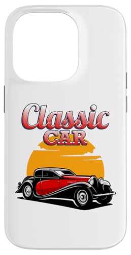 Hülle für iPhone 14 Pro Classic Car Streetwear | Beste Auto-Antiquitäten-Liebhaber Geschenkidee von Mugambo Streetwear Fashion Design for Gift Ideas