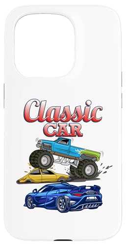 Hülle für iPhone 15 Pro Classic Car Streetwear | Beste Auto-Antiquitäten-Liebhaber Geschenkidee von Mugambo Streetwear Fashion Design for Gift Ideas