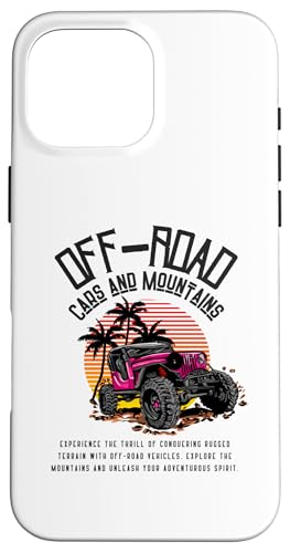 Hülle für iPhone 16 Pro Max Classic Offroad Car Streetwear | Geschenkidee für Autoliebhaber von Mugambo Streetwear Fashion Design for Gift Ideas