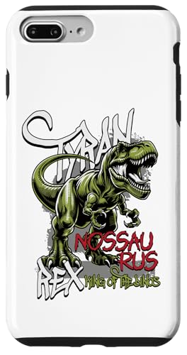 Hülle für iPhone 7 Plus/8 Plus Tyranossaurus Rex Street Art | Streetwear Geschenk für Jugendliche von Mugambo Streetwear Fashion Design for Gift Ideas