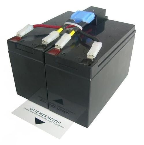 Multimatic Ersatzbatteriekit MM-48-BP / RBC48 für APC USV SUA750I, SUA750IX38, DLA750I, SMT750I, FJT750I, Made in Germany von Multimatic