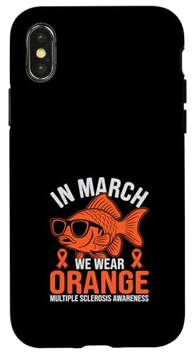 MS Multiple Sklerose Awareness Orange Ribbon Hülle für iPhone X/XS von Multiple Sclerosis Warrior Ms Awareness Shirts