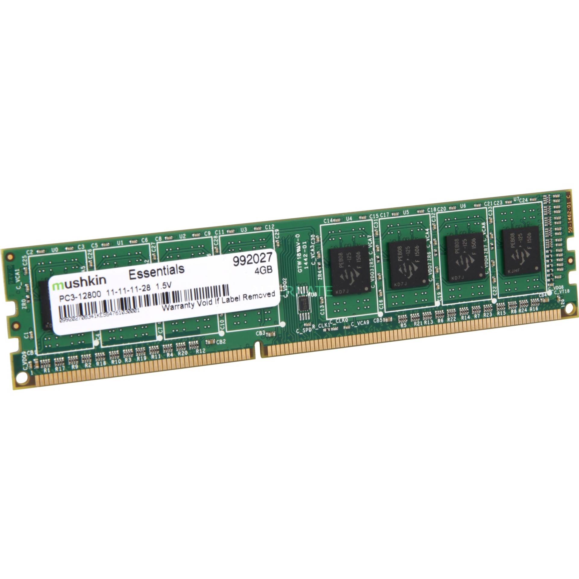 DIMM 4 GB DDR3-1600  , Arbeitsspeicher von Mushkin