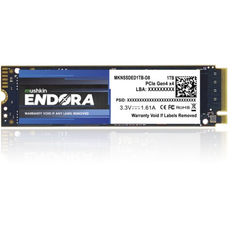 M.2 1TB Mushkin Endora NVMe PCIe4.0 x 4 von Mushkin