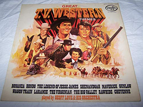 Great TV Western Themes - Geoff Love And His Orchestra LP von Music For Pleasure