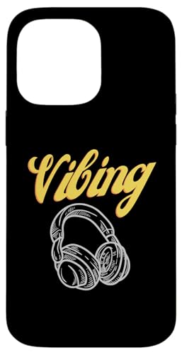 Hülle für iPhone 14 Pro Max Music Lover Vibing Kopfhörer DJ Produzent Gamer von Music Lover Musician DJ Gamer Headphones Design