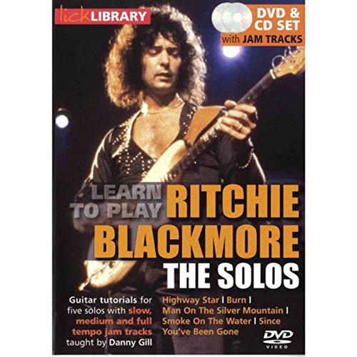 Learn to play Ritchie Blackmore - The Solos (+ CD) von Music Sales