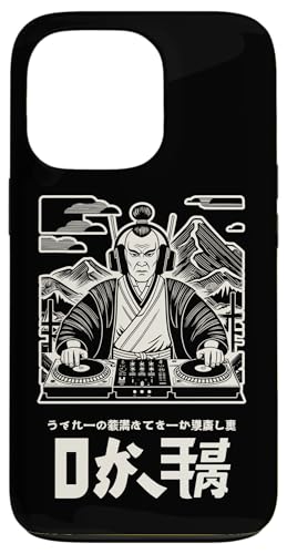 Hülle für iPhone 13 Pro Musik Retro Streetwear DJ Samurai Japanische Kunst von Music Streetwear Funny Outfit Designs