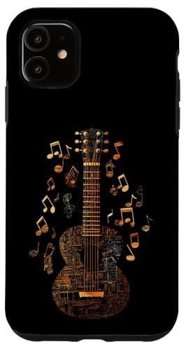 Ukuleleninstrument, Ukulele Hülle für iPhone 11 von Musicinstrumentdezin