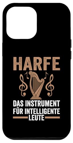 Hülle für iPhone 12 Pro Max Harfe für intelligente Leute Harfe Musik von Musik & Musiker Geschenkidee