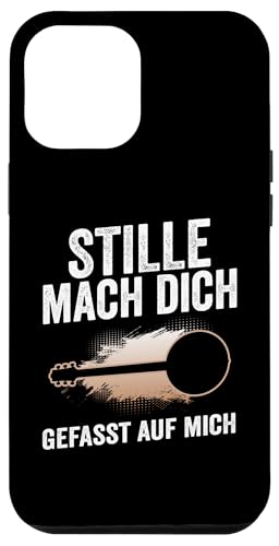 Hülle für iPhone 12 Pro Max Stille Mach dich gefasst auf mich Banjo Musik von Musik & Musiker Geschenkidee