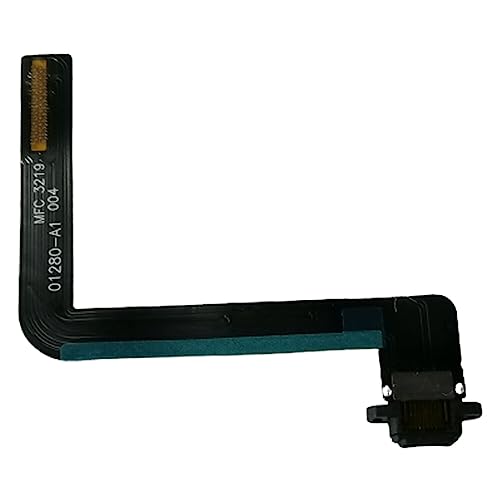 USB Ladegerät Ladebuchse Dock Connector für iPad 7/8/9 th Gen Schwarz von Mustpoint