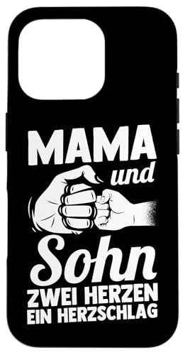 Hülle für iPhone 16 Pro Mama Und Sohn von Mutter Muttertag Sohn Mama