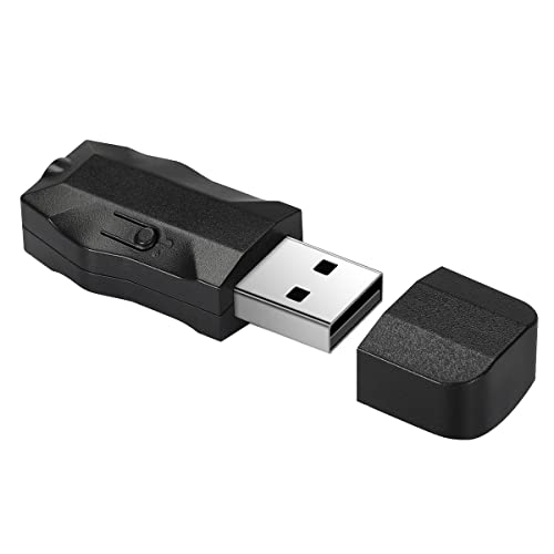 Muuoeou 1 Stück USB Bluetooth Empfänger Sender Audio Bluetooth 5.3 Adapter für Auto PC TV HD HiFi Empfänger von Muuoeou