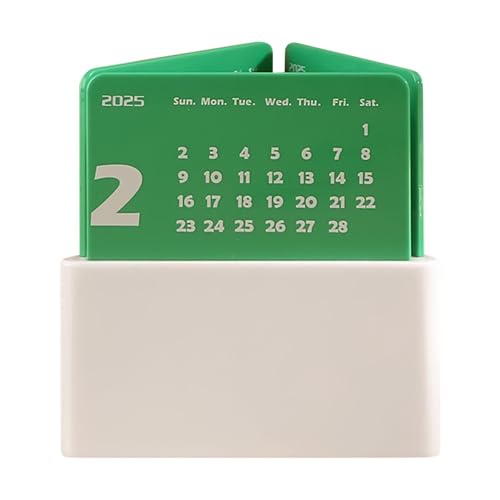 Kleine Tischkalender 2025 Jahr Der Schlange Tischkalender Mit Stifthalter, Monatskalender Von Januar 2025 - Dezember 2025, Schreibtisch Organizer Für Tischplatte, Regale, Schreibtisch 10x10x10cm von Mxshc