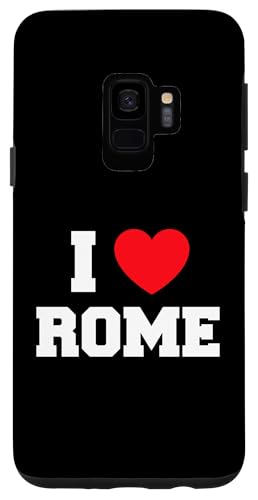 Hülle für Galaxy S9 Ich liebe Rom von My Heart