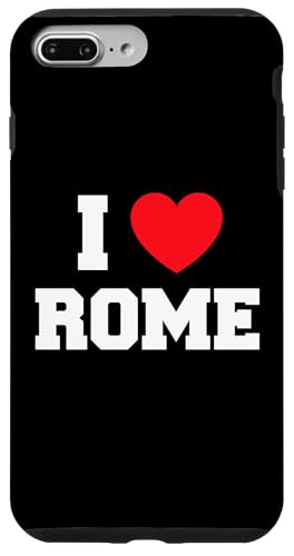 Hülle für iPhone 7 Plus/8 Plus Ich liebe Rom von My Heart