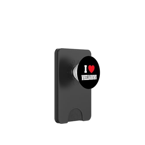 I Love Schubkarren PopSockets PopWallet für MagSafe von My Heart