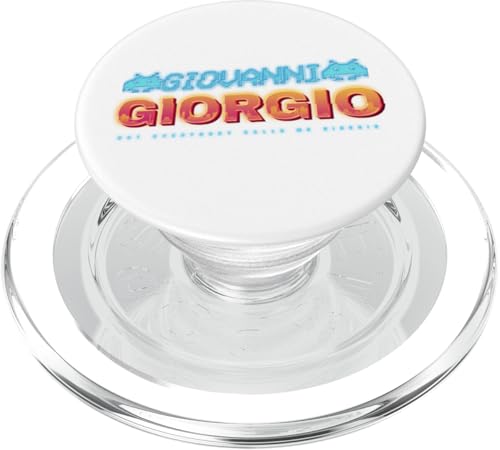 Mein Name ist Giovanni Giorgio aber jeder nennt mich Giorgio PopSockets PopGrip für MagSafe von My name Is Giovanni Giorgio but everybody calls me