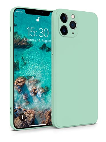 MyGadget Hülle Kompatibel mit iPhone 11 Pro - robuste Silikon Schutzhülle TPU Case Slim Silikonhülle - Back Cover Kratzfest Handyhülle - Matt Mint von MyGadget