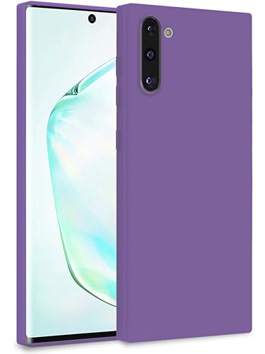 MyGadget Hülle für Samsung Galaxy Note 10 - Zweilagige Handyhülle mit Kameraschutz - Cover mit Innenfutter & Silikon außen - Lila von MyGadget