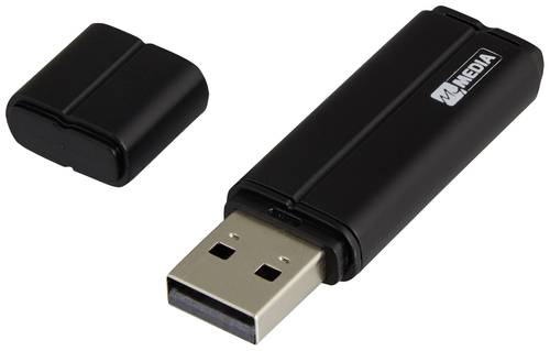 MyMedia My USB 2.0 Drive 32GB USB-Stick 32GB Schwarz 69262 USB 2.0 von MyMedia